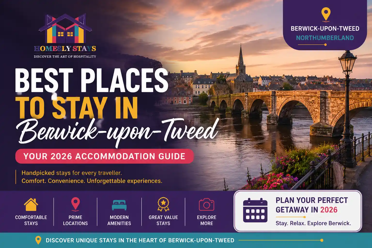Best places to stay in Berwick